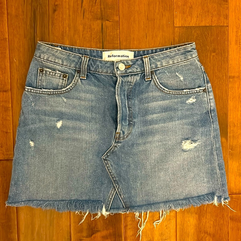 Reformation Jean Skirt